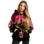 iowa state cyclones halloween vibes red black hoodie best selling