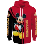 iowa state cyclones mickey mouse red black hoodie best selling