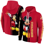 iowa state cyclones mickey mouse red black hoodie best selling