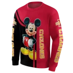 iowa state cyclones mickey mouse red black hoodie best selling