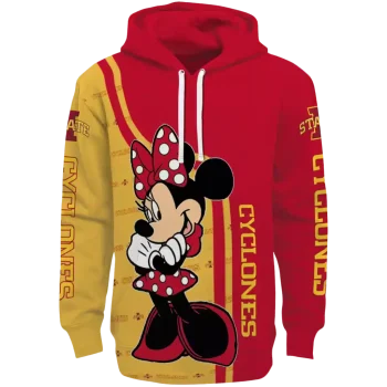 iowa state cyclones minnie mouse red hoodie best selling