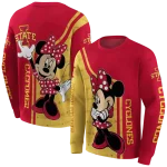 iowa state cyclones minnie mouse red hoodie best selling