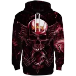 iowa state cyclones skull artwork red black hoodie best selling