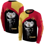 iowa state cyclones skull punisher gold black hoodie best selling