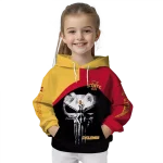 iowa state cyclones skull punisher gold black hoodie best selling