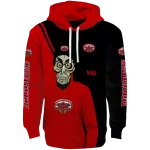 jacksonville state gamecocks achmed skull red hoodie best selling