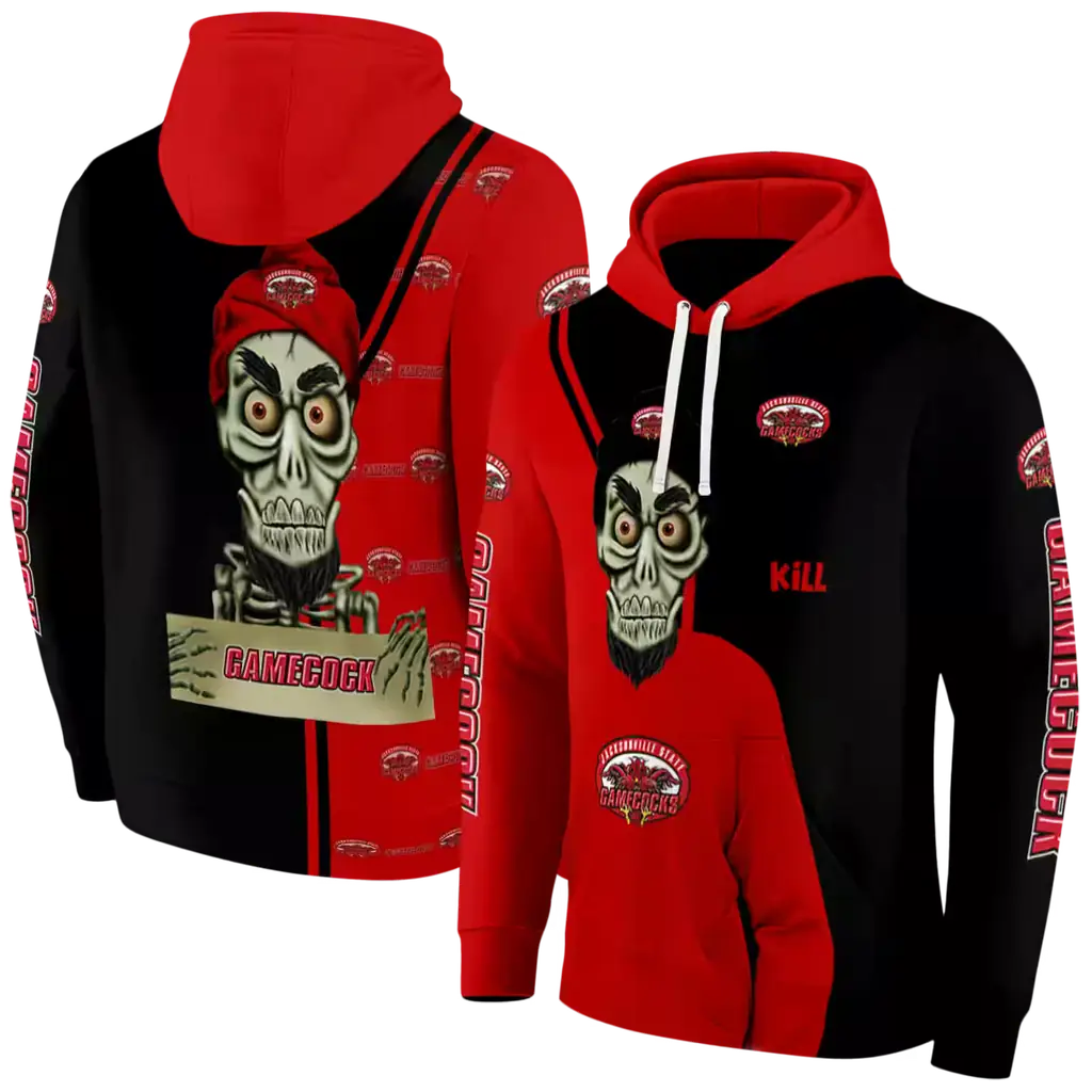 jacksonville state gamecocks achmed skull red hoodie fashion forward jacksonville state gamecocks achmed skull red hoodie fashion forward