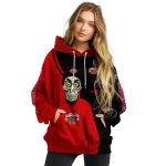 jacksonville state gamecocks achmed skull red hoodie best selling