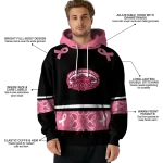 jacksonville state gamecocks awareness ribbon black pink hoodie best selling