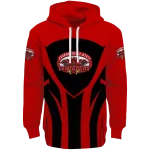 jacksonville state gamecocks concentric lines red black hoodie best selling