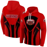 jacksonville state gamecocks concentric lines red black hoodie best selling