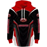 jacksonville state gamecocks futuristic pattern red black hoodie best selling
