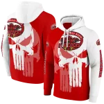 jacksonville state gamecocks graphic punisher red white hoodie best selling