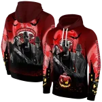 jacksonville state gamecocks halloween vibes red black hoodie best selling