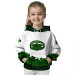 jacksonville state gamecocks lucky motif white green hoodie best selling