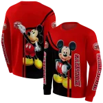 jacksonville state gamecocks mickey mouse red black hoodie best selling