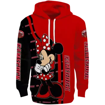 jacksonville state gamecocks minnie mouse red hoodie best selling