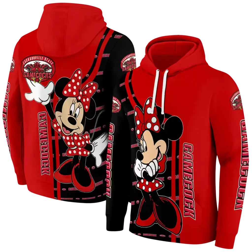 jacksonville state gamecocks minnie mouse red hoodie fashion forward jacksonville state gamecocks minnie mouse red hoodie fashion forward