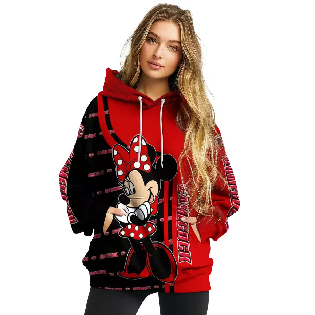 jacksonville state gamecocks minnie mouse red hoodie high quality jacksonville state gamecocks minnie mouse red hoodie high quality