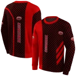 jacksonville state gamecocks monogram pattern red hoodie best selling