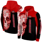 jacksonville state gamecocks sugar skull red black hoodie best selling
