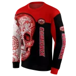 jacksonville state gamecocks sugar skull red black hoodie best selling