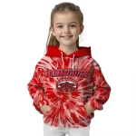 jacksonville state gamecocks tie dye pattern red hoodie best selling