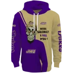 james madison dukes achmed skull purple hoodie best selling