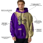 james madison dukes achmed skull purple hoodie best selling