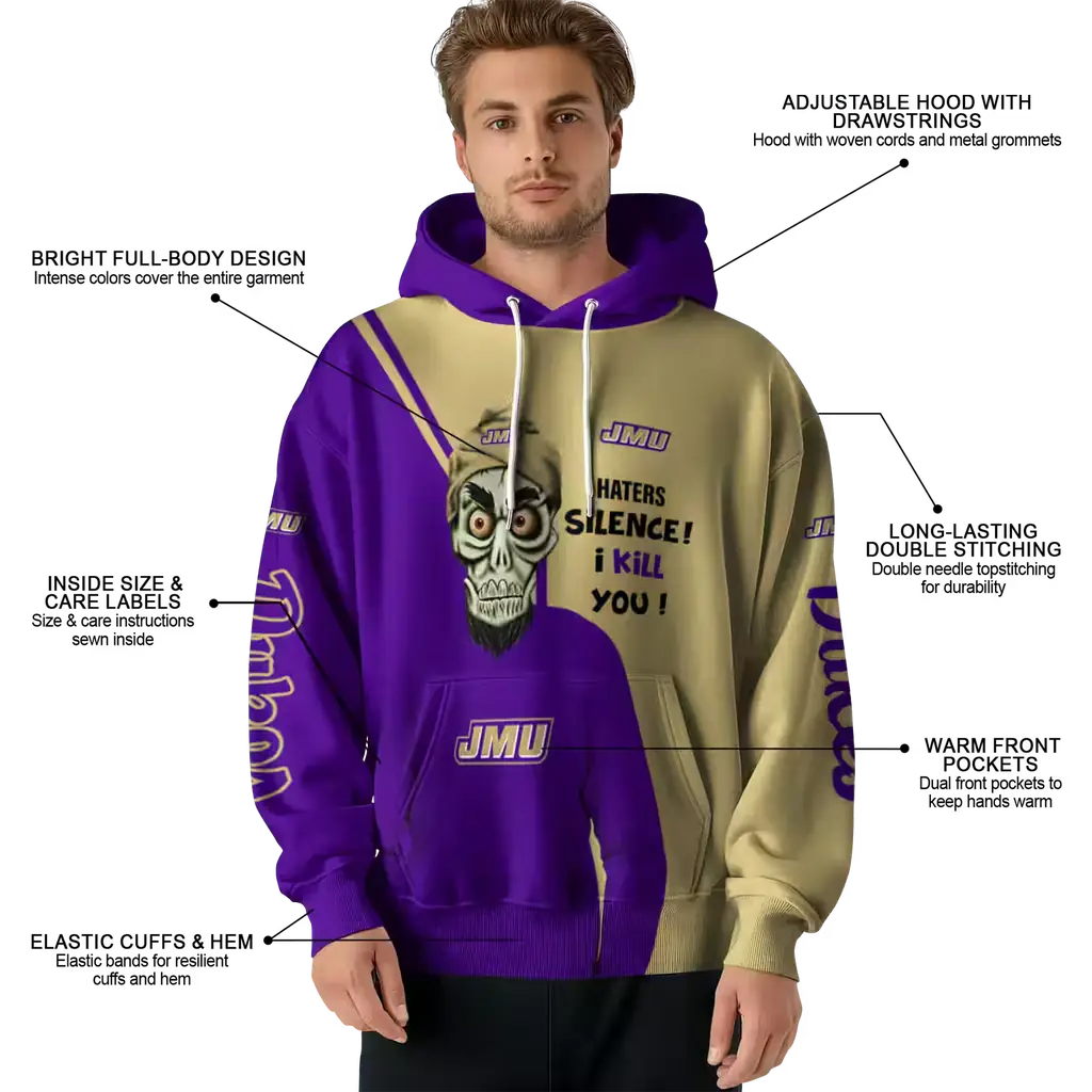 james madison dukes achmed skull purple hoodie latest model james madison dukes achmed skull purple hoodie latest model