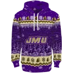 james madison dukes christmas trees purple hoodie best selling