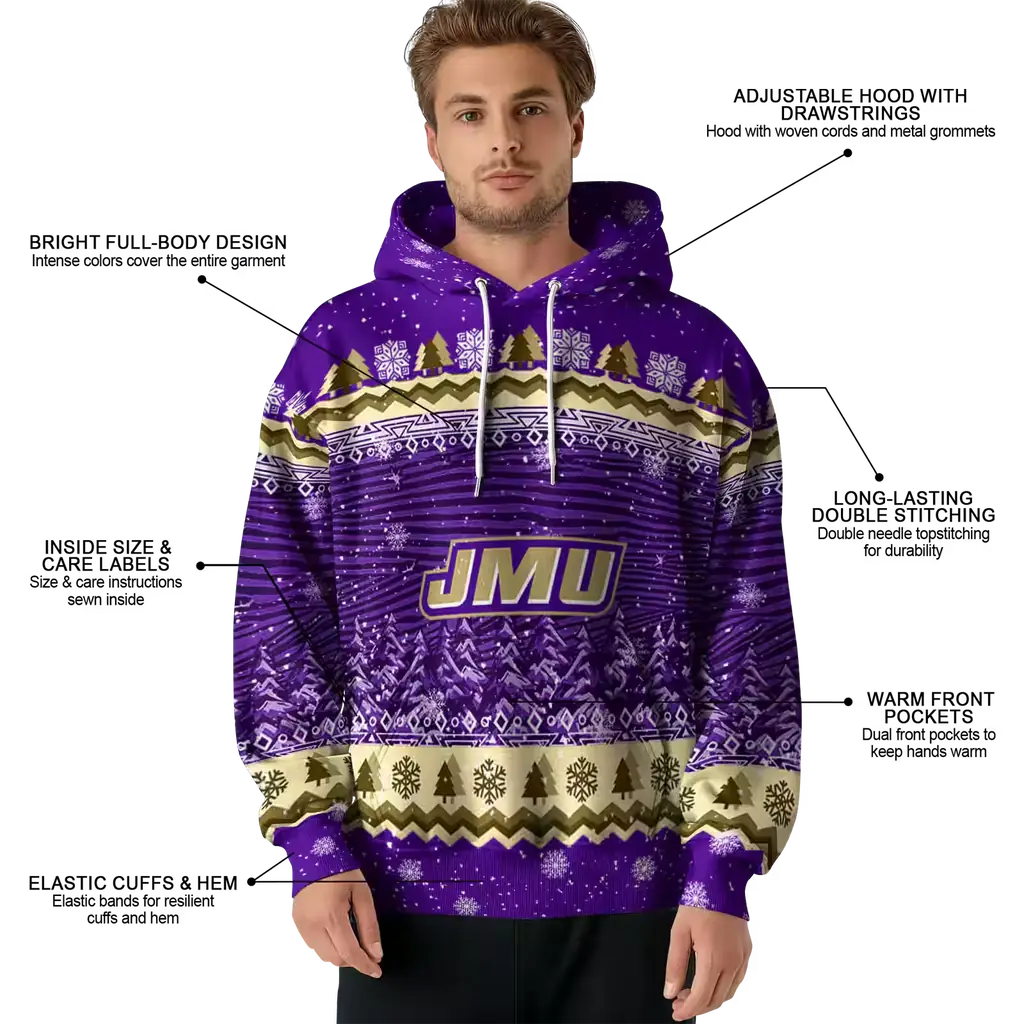 james madison dukes christmas trees purple hoodie latest model james madison dukes christmas trees purple hoodie latest model