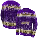 james madison dukes christmas trees purple hoodie best selling