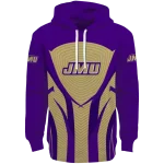 james madison dukes concentric lines purple black hoodie best selling