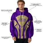 james madison dukes concentric lines purple black hoodie best selling