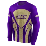 james madison dukes concentric lines purple black hoodie best selling