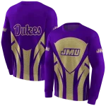 james madison dukes concentric lines purple black hoodie best selling