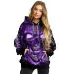 james madison dukes demonic skull purple black hoodie best selling