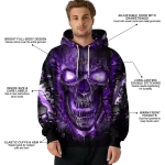 james madison dukes demonic skull purple black hoodie best selling