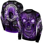 james madison dukes demonic skull purple black hoodie best selling