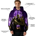 james madison dukes halloween vibes purple black hoodie best selling