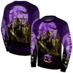 james madison dukes halloween vibes purple black hoodie best selling