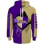 james madison dukes heartbeat graphic purple hoodie best selling