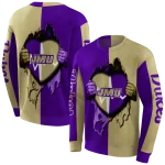 james madison dukes heartbeat graphic purple hoodie best selling