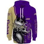 james madison dukes jack skellington purple hoodie best selling