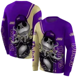 james madison dukes jack skellington purple hoodie best selling