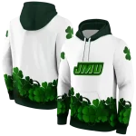james madison dukes lucky motif white green hoodie best selling