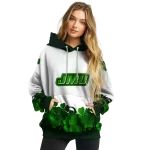 james madison dukes lucky motif white green hoodie best selling