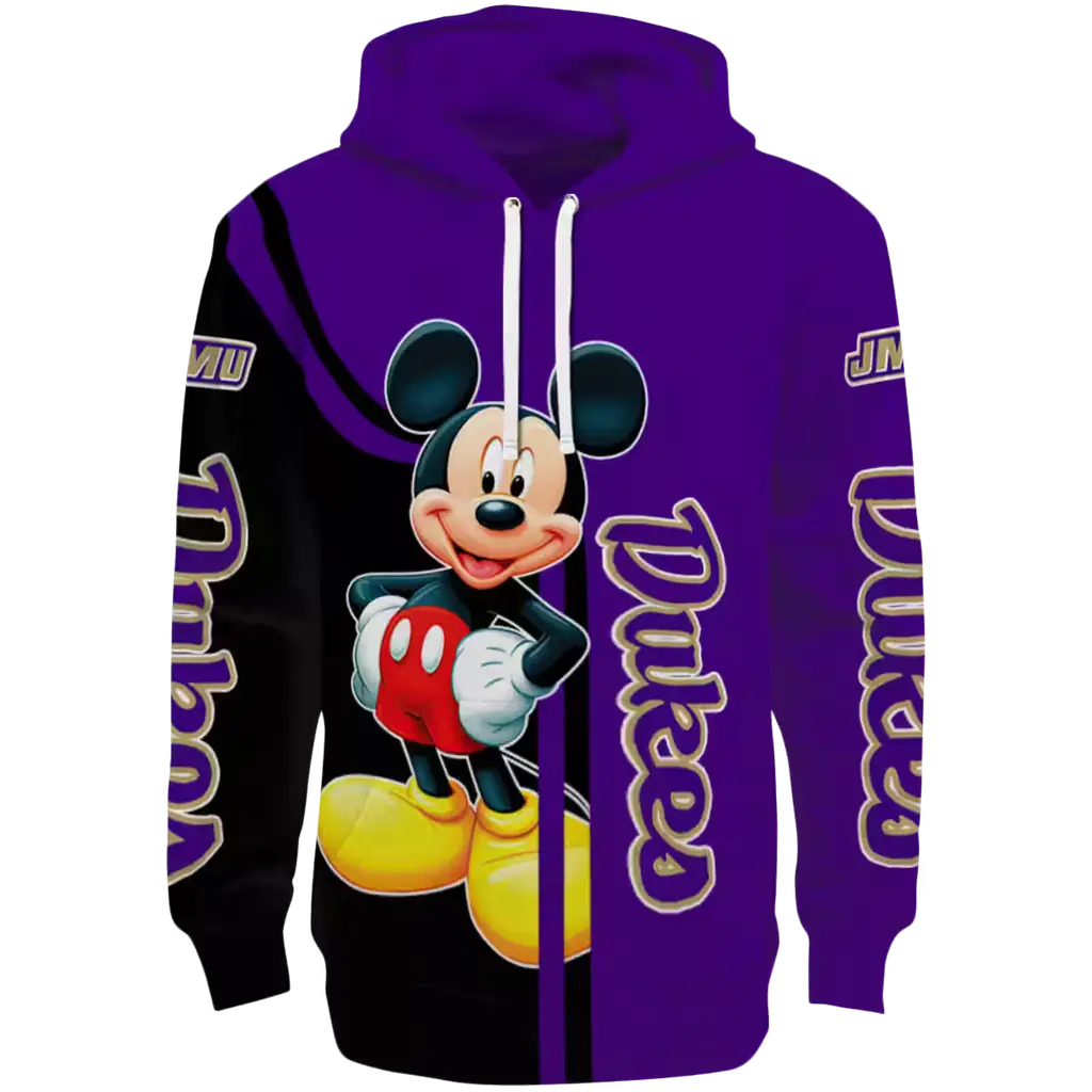 james madison dukes mickey mouse purple black hoodie best selling james madison dukes mickey mouse purple black hoodie best selling