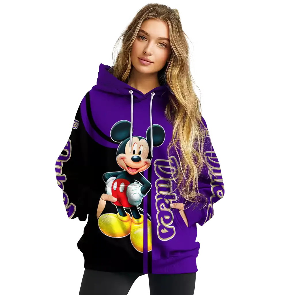james madison dukes mickey mouse purple black hoodie high quality james madison dukes mickey mouse purple black hoodie high quality